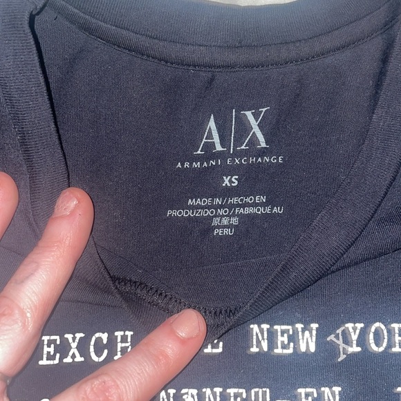 Armani exchange XS woman’s t shirt - Picture 2 of 2